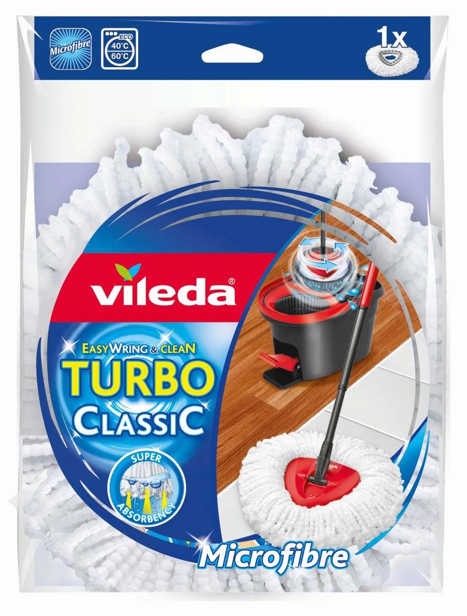 

Wkład do mopa obrotowego Turbo Vileda Easy Wring