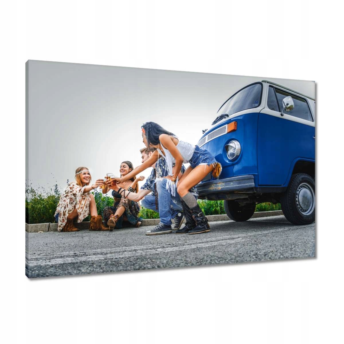 Obrazy 90x60 Děti květiny Free Love