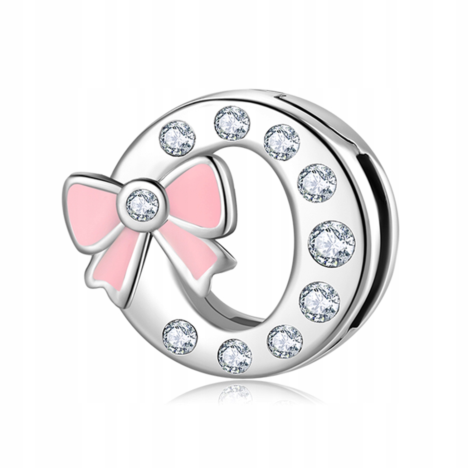 Charms Litera O Zawieszka REFLEXIONS S925 Marka A.R. Silver