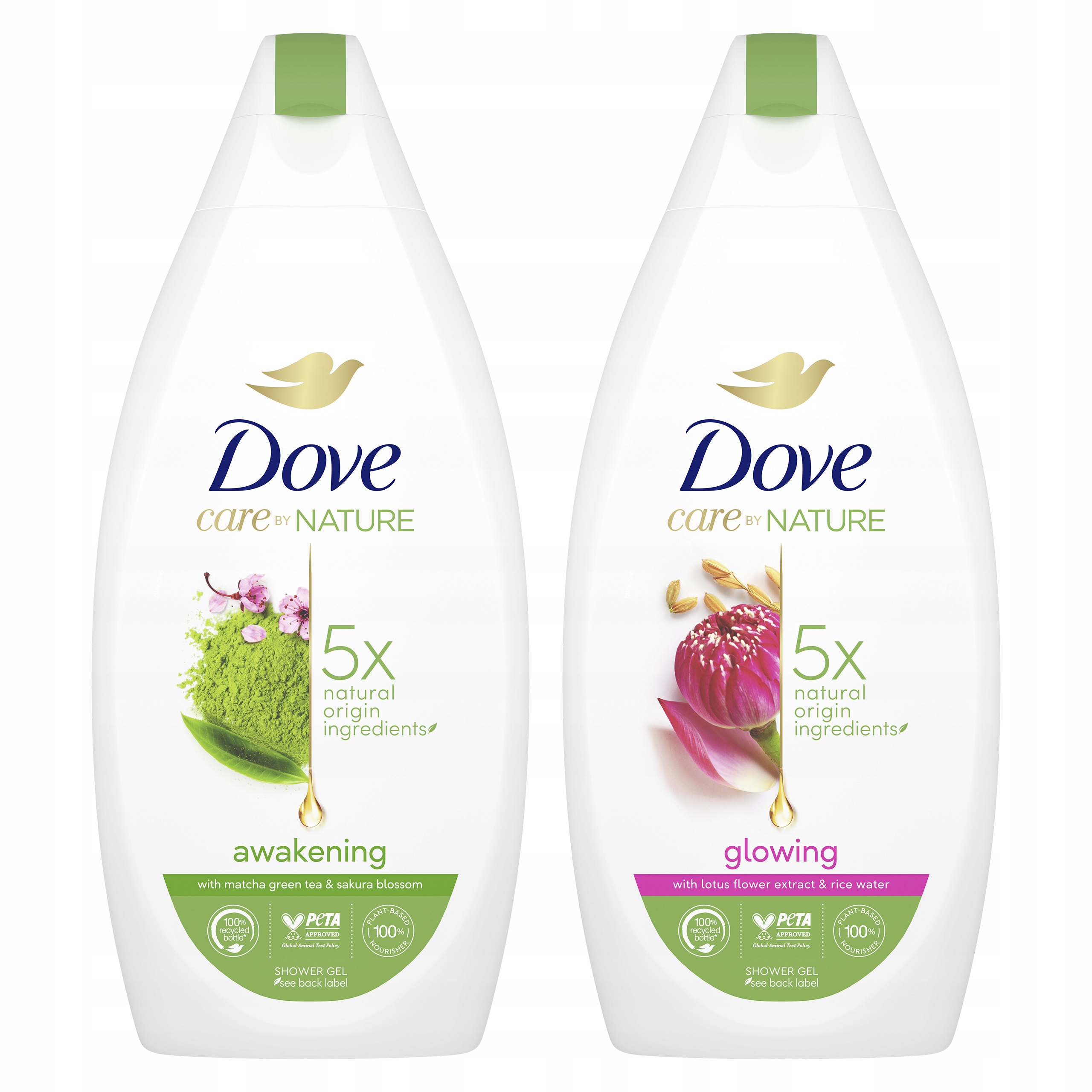 

Dove Żel pod prysznic Care by Nature 400ml x 2 MIX