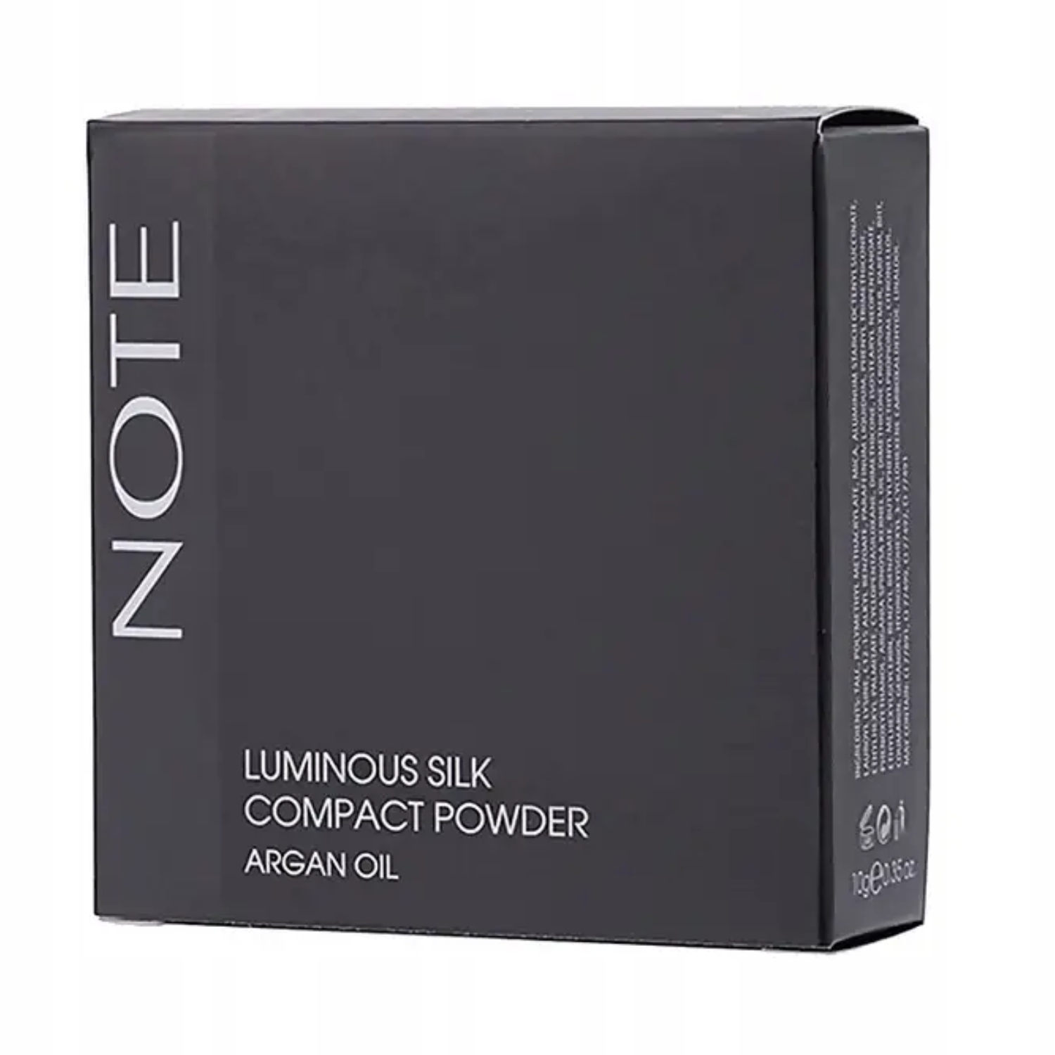 NOTE Luminous Silk Compact Powder puder w kompakcie 10g KOL 03 MEDIUM BEGIE Marka Note Cosmetique