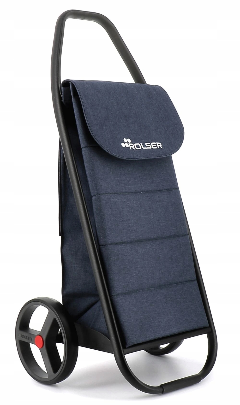 Rolser Com Tweed Polar Black Tube taška na kolieskach, tmavo modrá