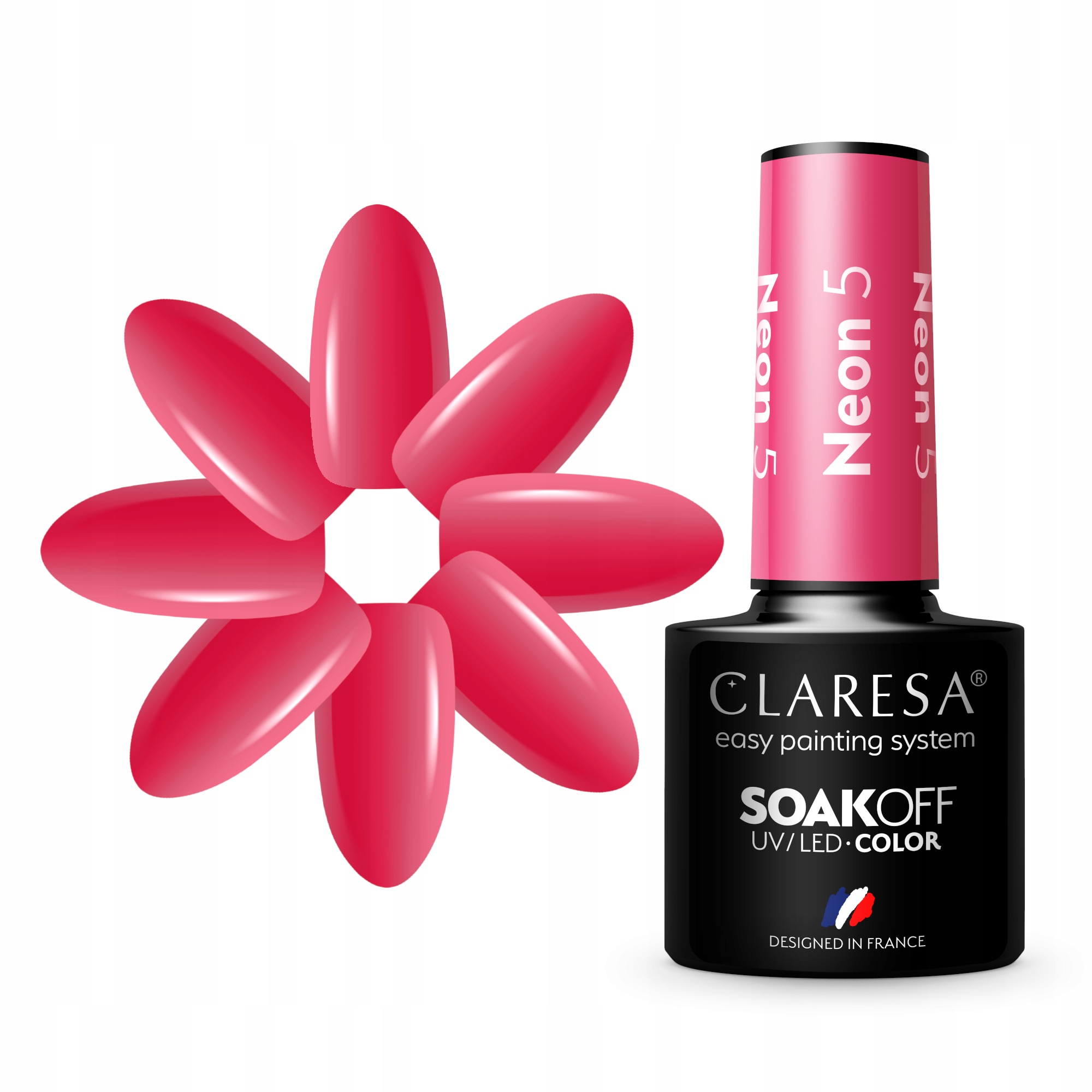 

Claresa Neonowy Lakier Hybrydowy 5ml Neon 5