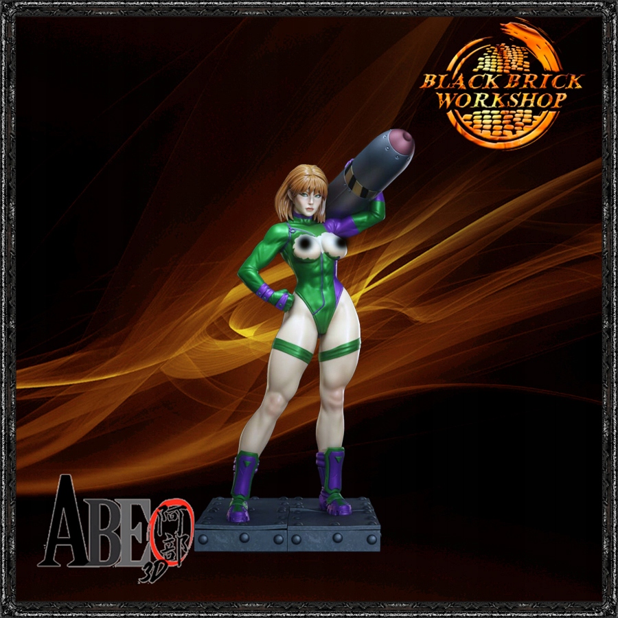 Caitlin Fairchild Neupracovaná Abe 3D 1/12 (150mm) Měřítko (nsfw) 3D Tisk