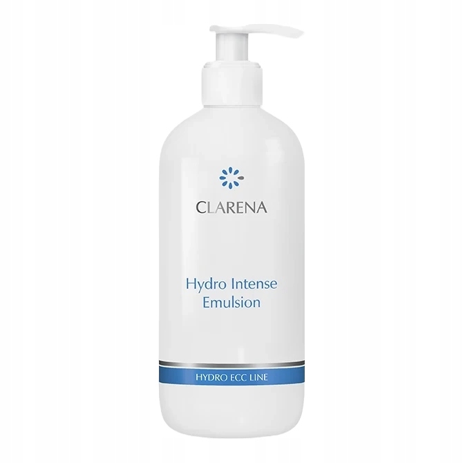 Clarena Intenzivně hydratační emulze pro suchou pleť, odličování 500 ml