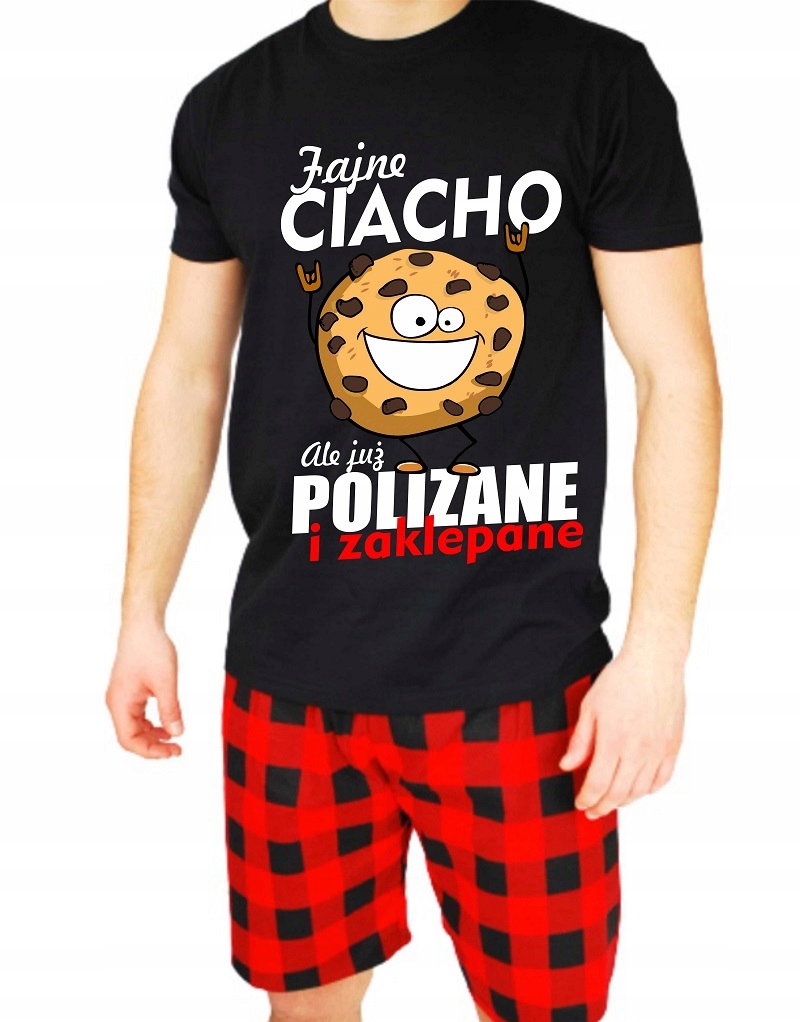 Bavlněné pánské pyžamo Dárek na Valentýna Dárek ke Dni chlapců M