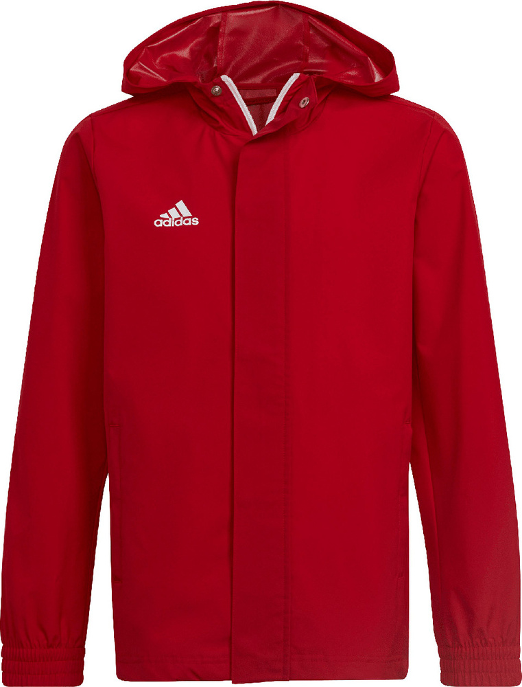 Dětská Bunda Adidas Entrada 22 All-weather Červená IK4013 vel. 116 cm