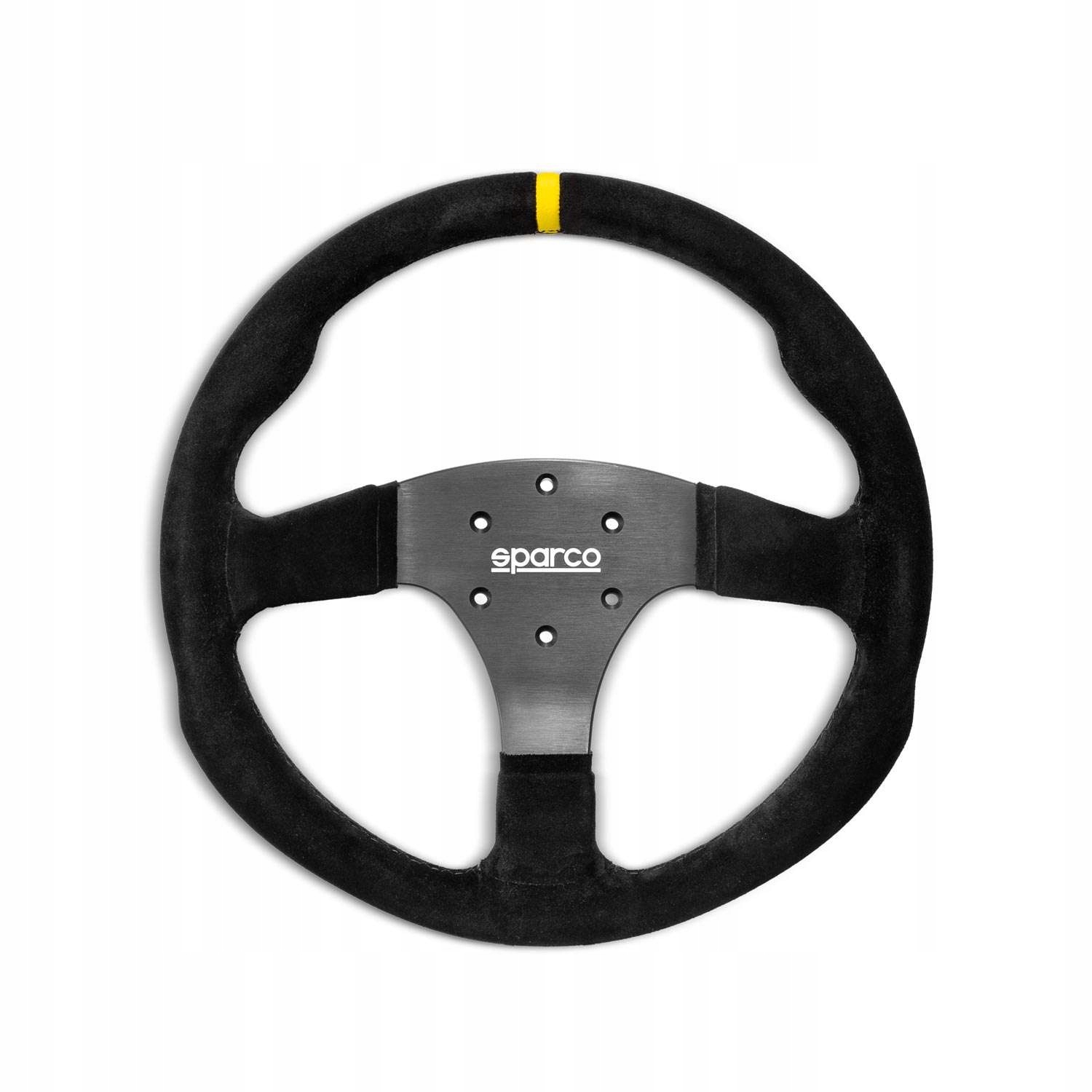 Rallyový volant Sparco R350 semiš.