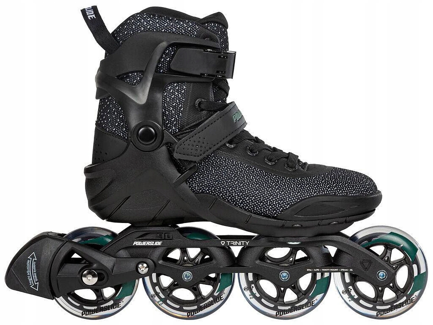 rolki Powerslide Phuzion Enzo 90 Trinity Black