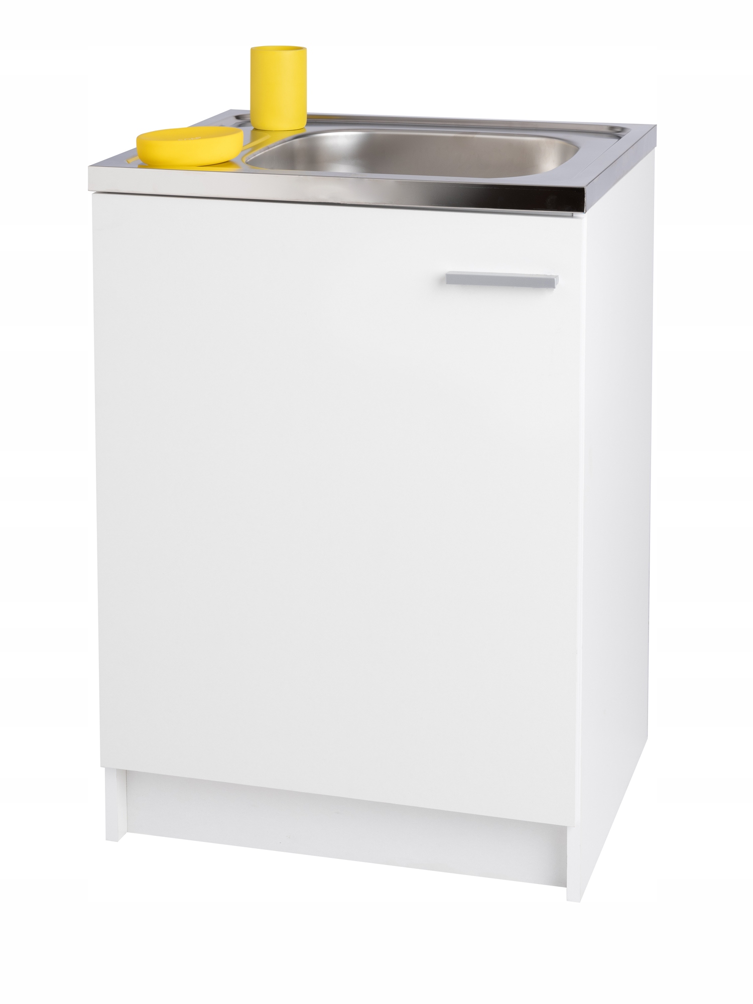 

Szafka kuchenna 60 biała slim zlew