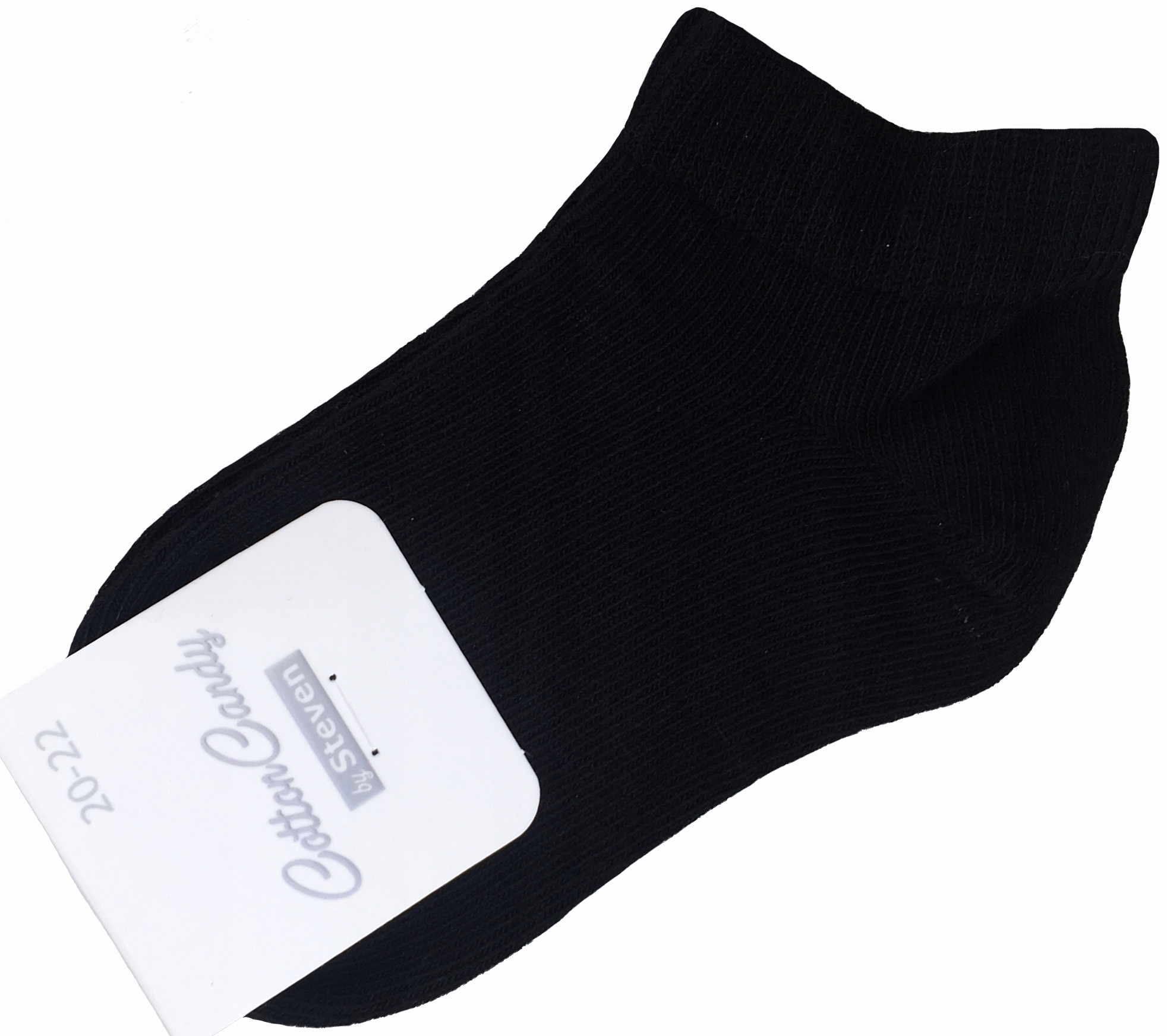 

Stopki 23-25 czarne gładkie bezszwowe łączenie