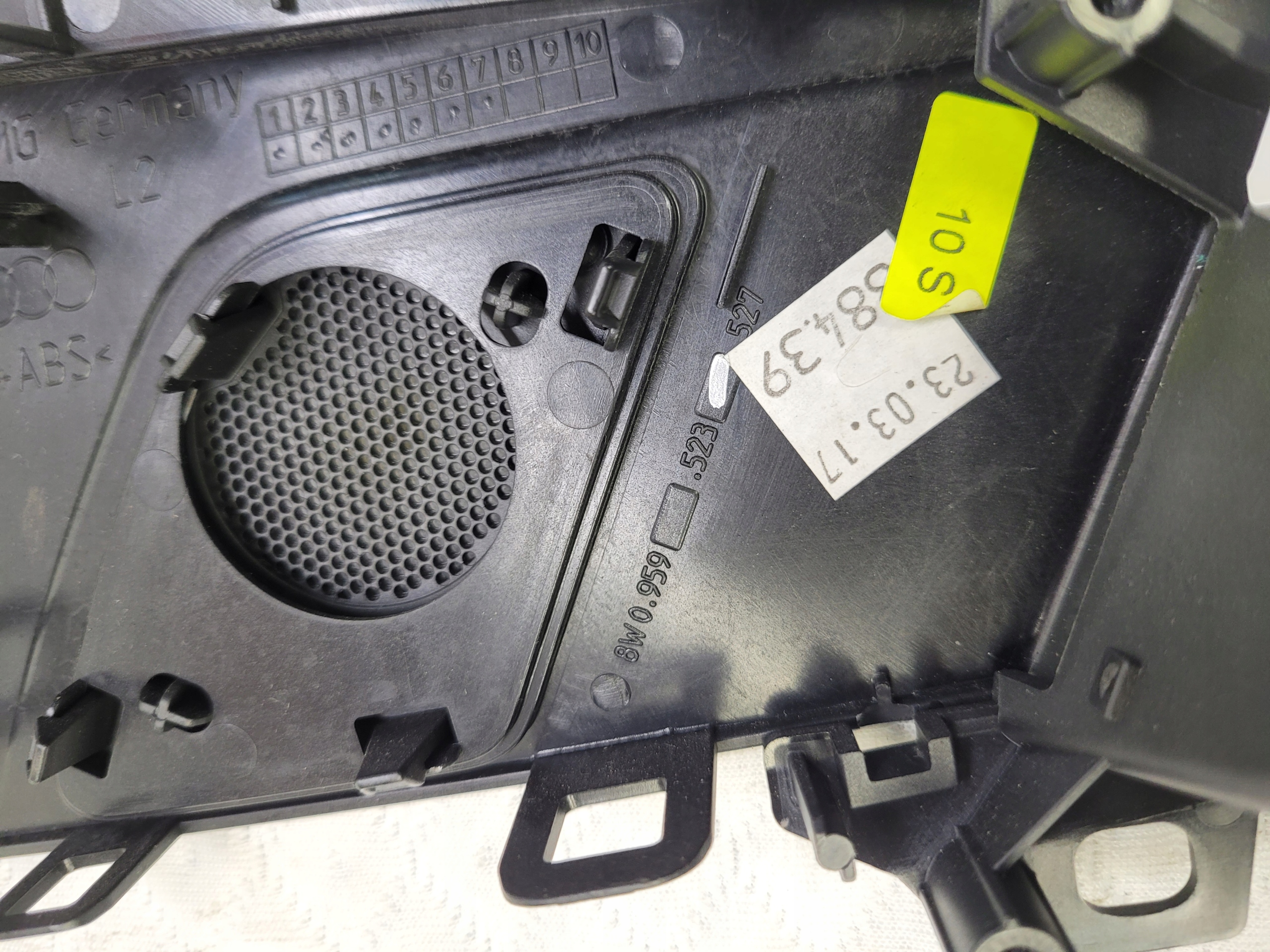 handle left rear part inner AUDI A4 B9 8W0959523 8W0839019A