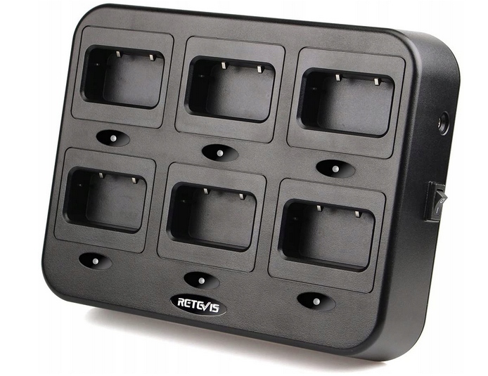 Retevis RTC22 ładowarka Walkie Talkie x 6