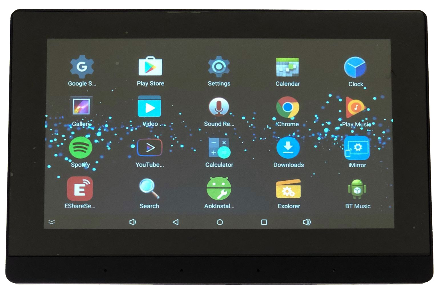 HIFI RADIO INTERNETOWE PODTYNKOWE WIFI BT APART Zasilanie sieciowe