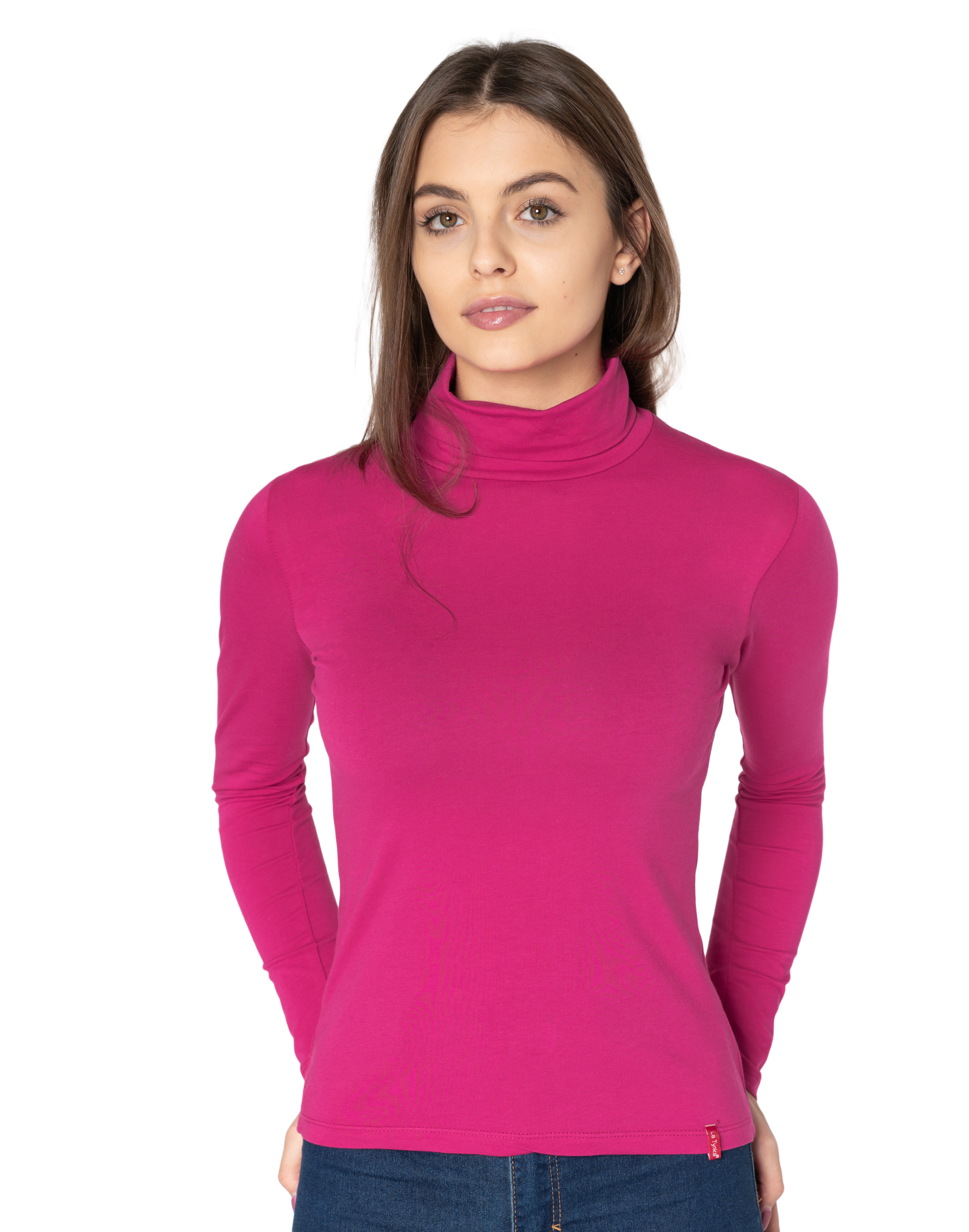 

Golf Damski Cienki Sweter Golfy 8112-13 r L/XL