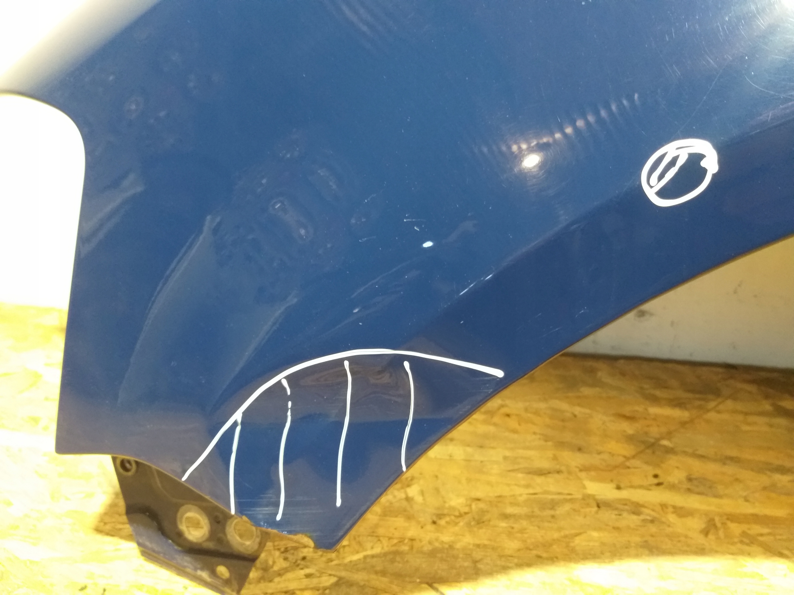 fender front left VW Volkswagen Fox 03-21