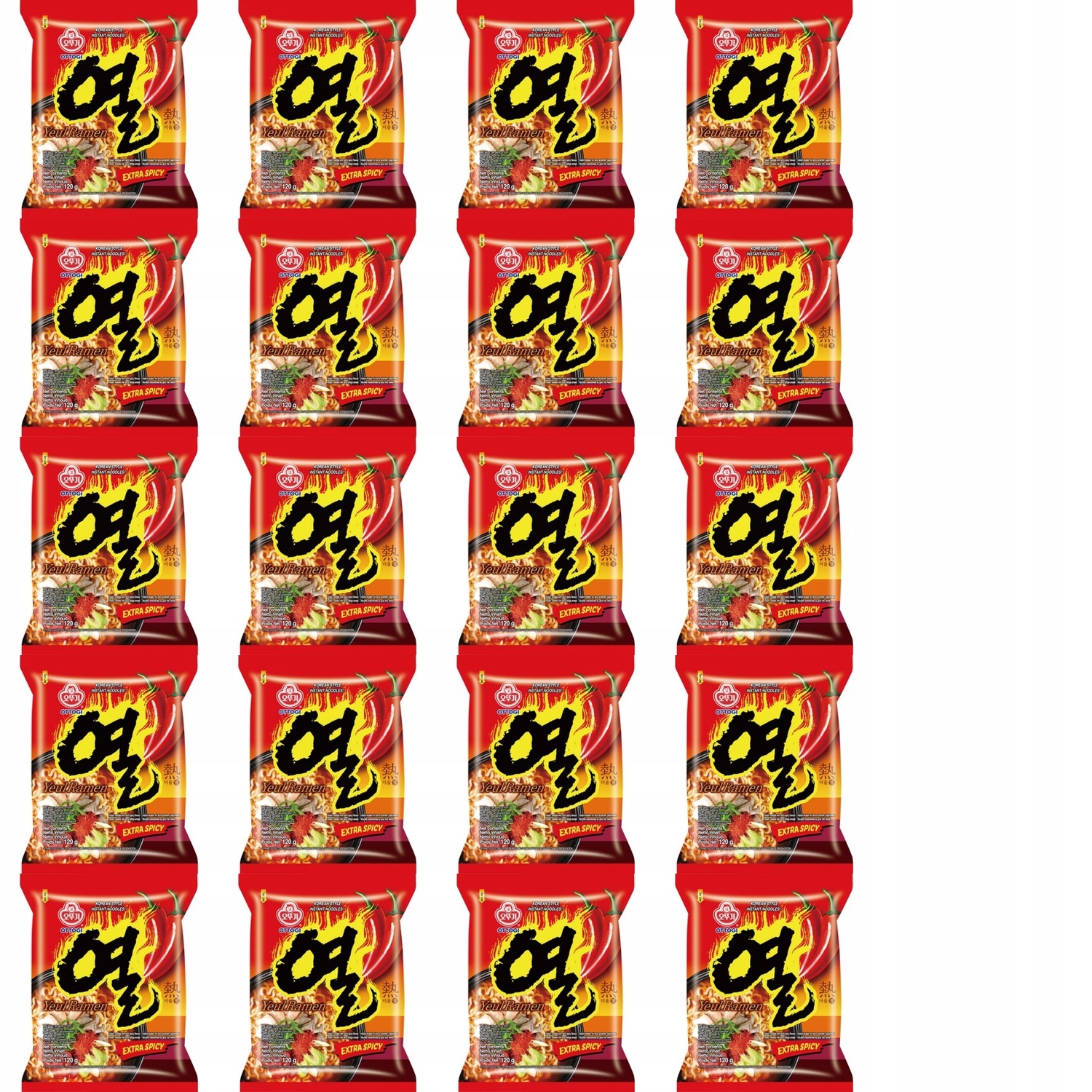 Levně 20 x 120 g Ottogi instantní polévka yeul ramen Karton