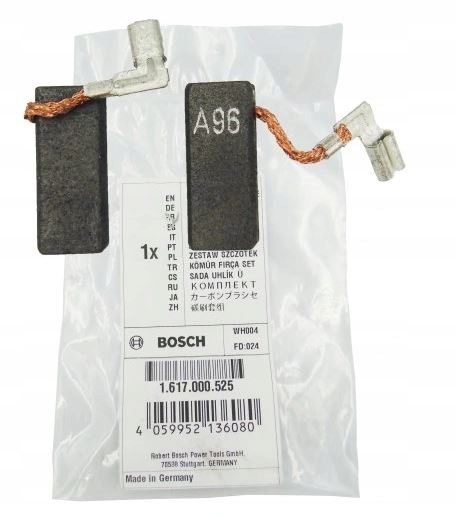 BOSCH SZCZOTKI WĘGLOWE GBH 2-26 DFR DRE 2-28 F 3000 3-28 GSB 19 ORYGINAŁ