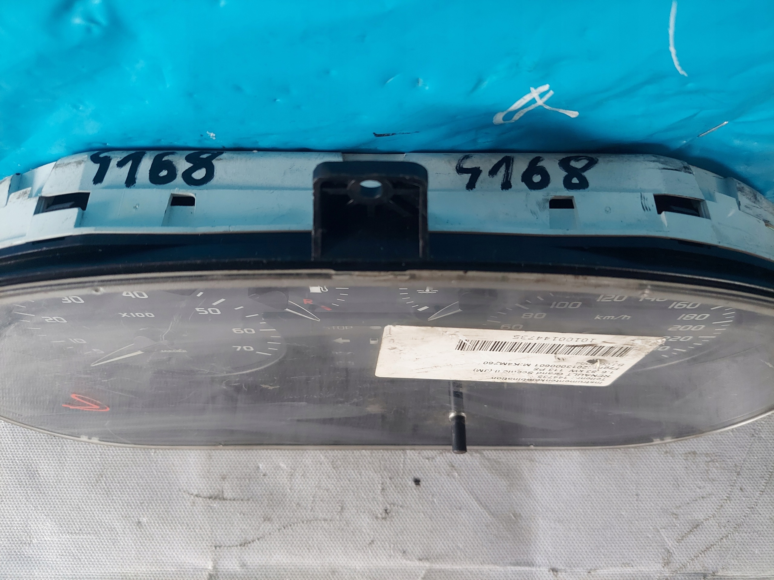 dials clock SCENIC and 1.6 16V 8200071811