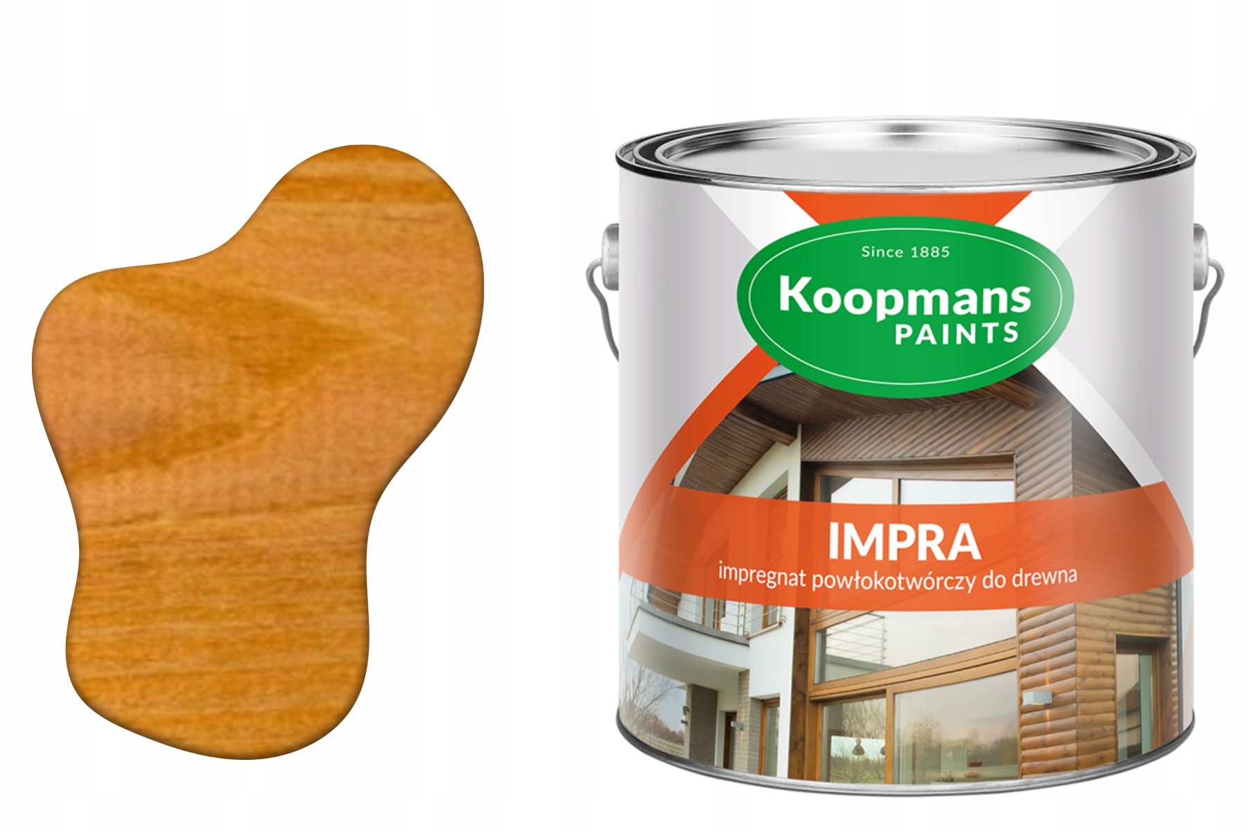 Impregnát na drevo Koopmans Perkoleum Impra 104 Kráľovský dub 2,5 l
