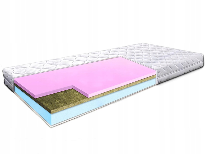 Penový matrac 100x200 tráva pena hr 20 cm antialergický Hr tvrdý H1