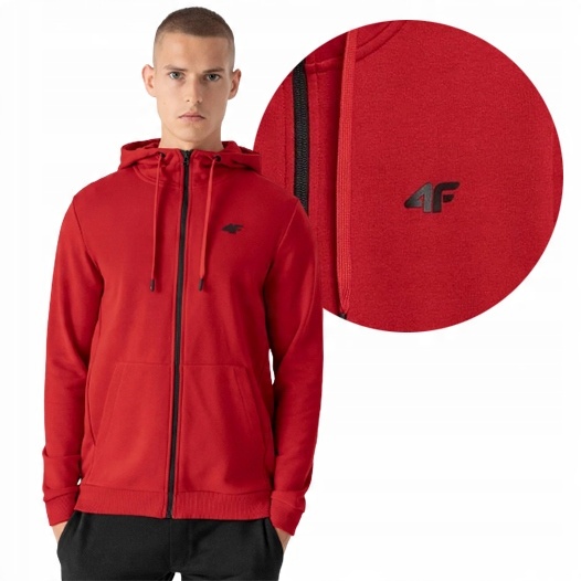 

Bluza Dresowa Męska Z Kapturem 4F BLM353-62S r.3XL