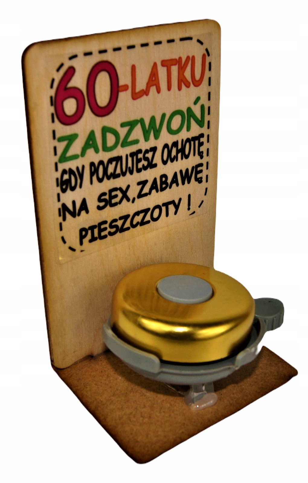 

Śmieszny 60 Urodziny Mężczyzny Dzwonek