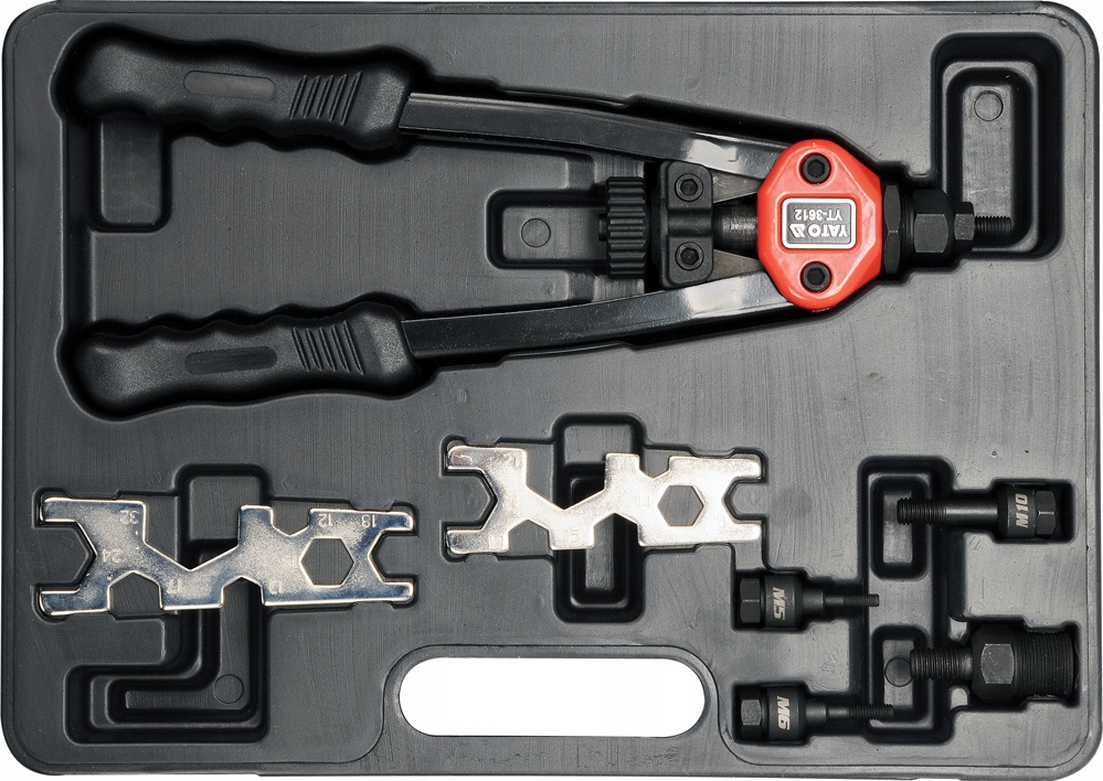 Nitownica ręczna do nitonakrętek m5, m6, m8, m10,m