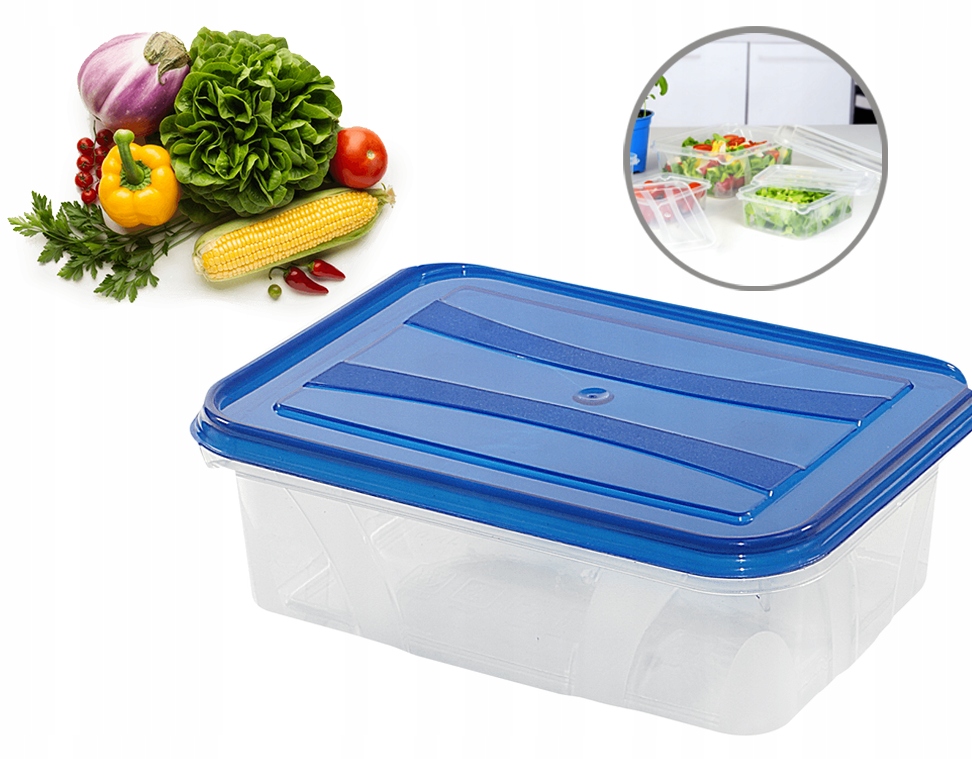 Pojemnik Master Food 0,4L - TP Niebieski