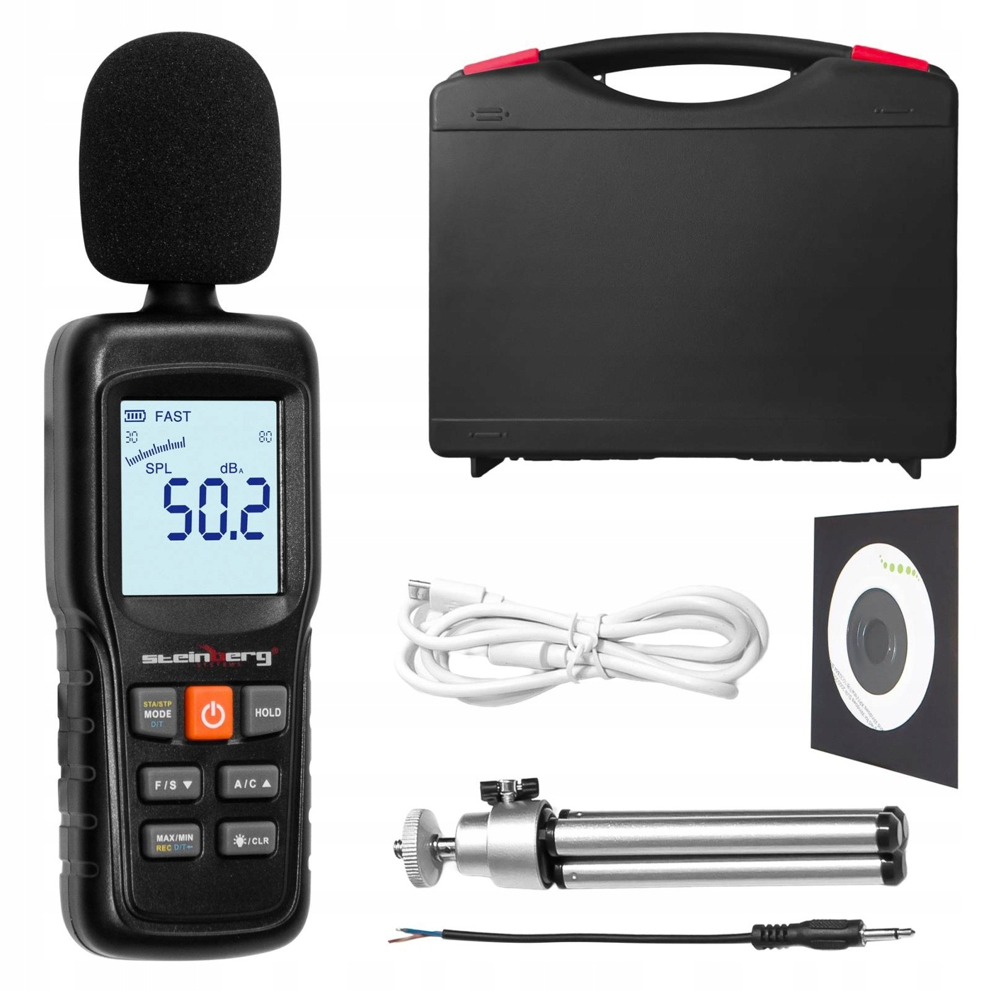 Decybelomierz 30-130 Db Standard EC61672 Typu 2