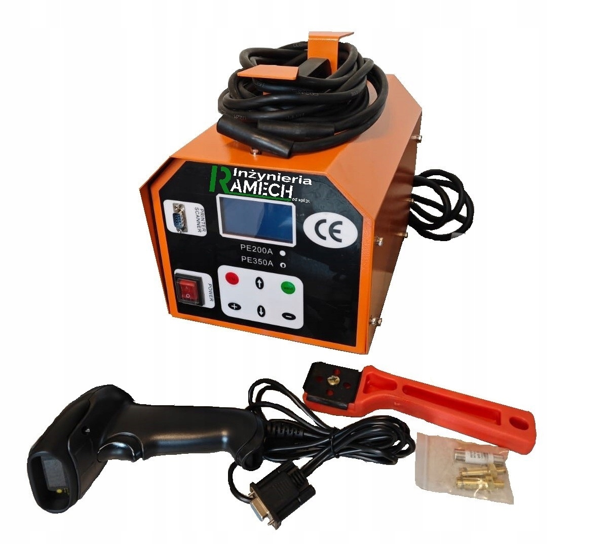 Profesionální elektroodporová svařovací stroj 3500 W 20-450 mm skener