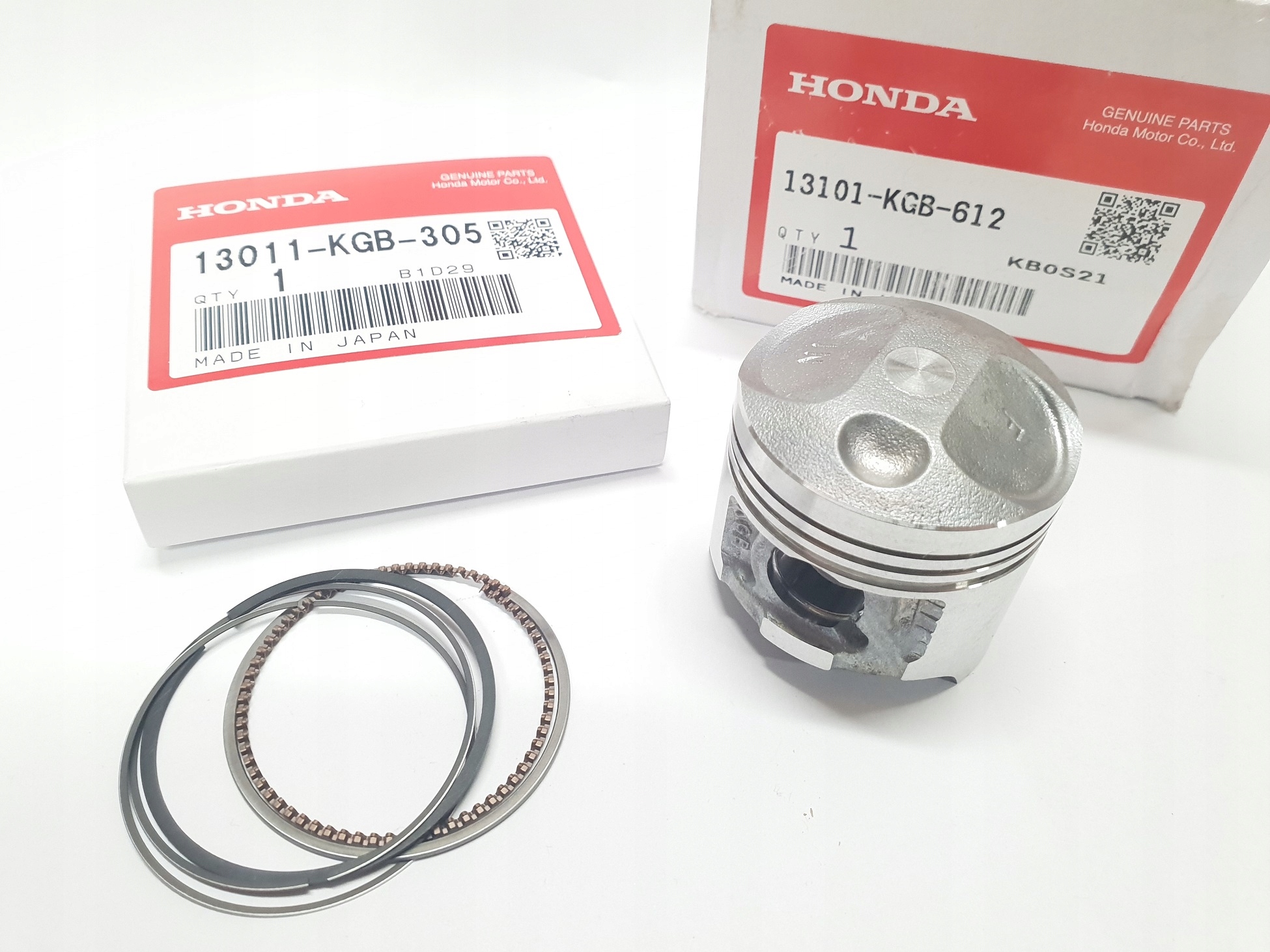 

Tłok Pierścienie Std. Honda XL Vt 125 Przód Cyl.