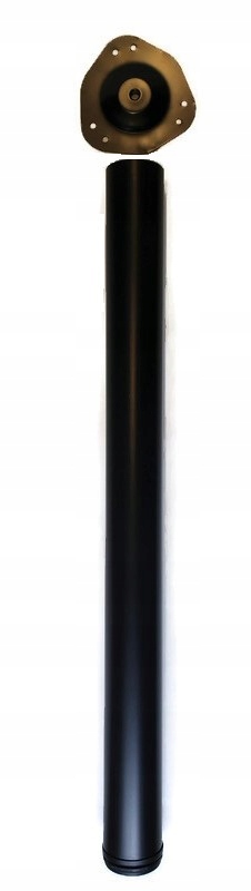 

Noga meblowa do stołu blatu 710mm Czarna + gratis