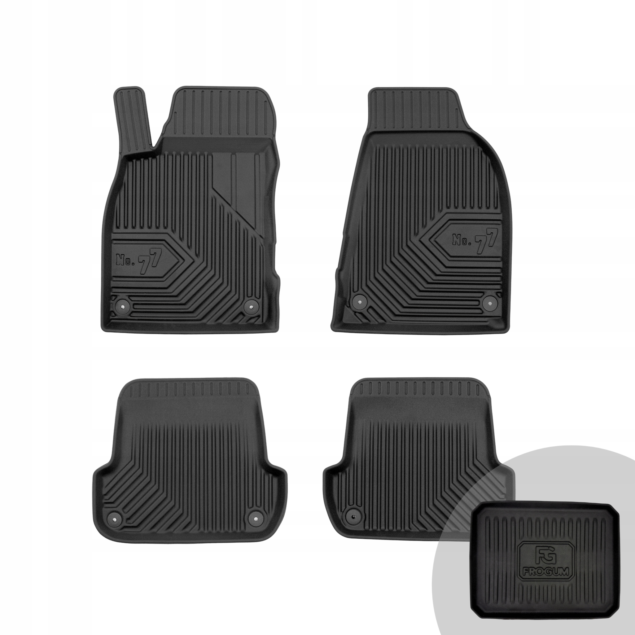 Frogum Koberce do auta pro Audi A4 B6 2000-2006