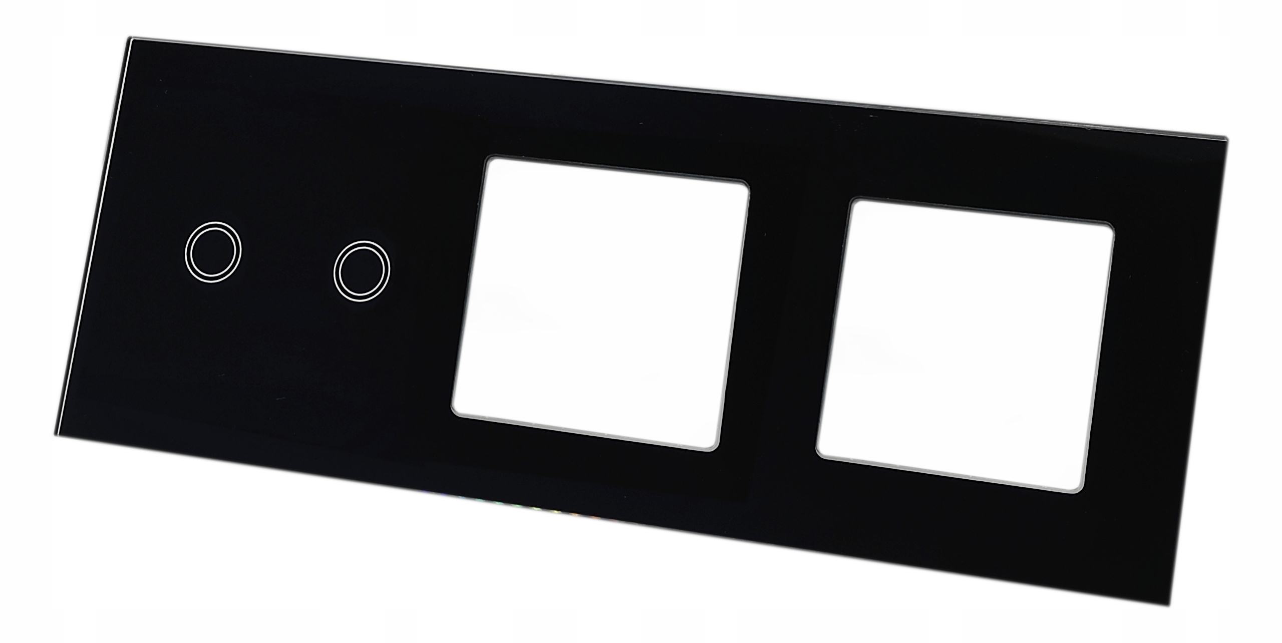 

Panel Szklany Dotykowy Włącznik Gniazdo 2+1G+1G