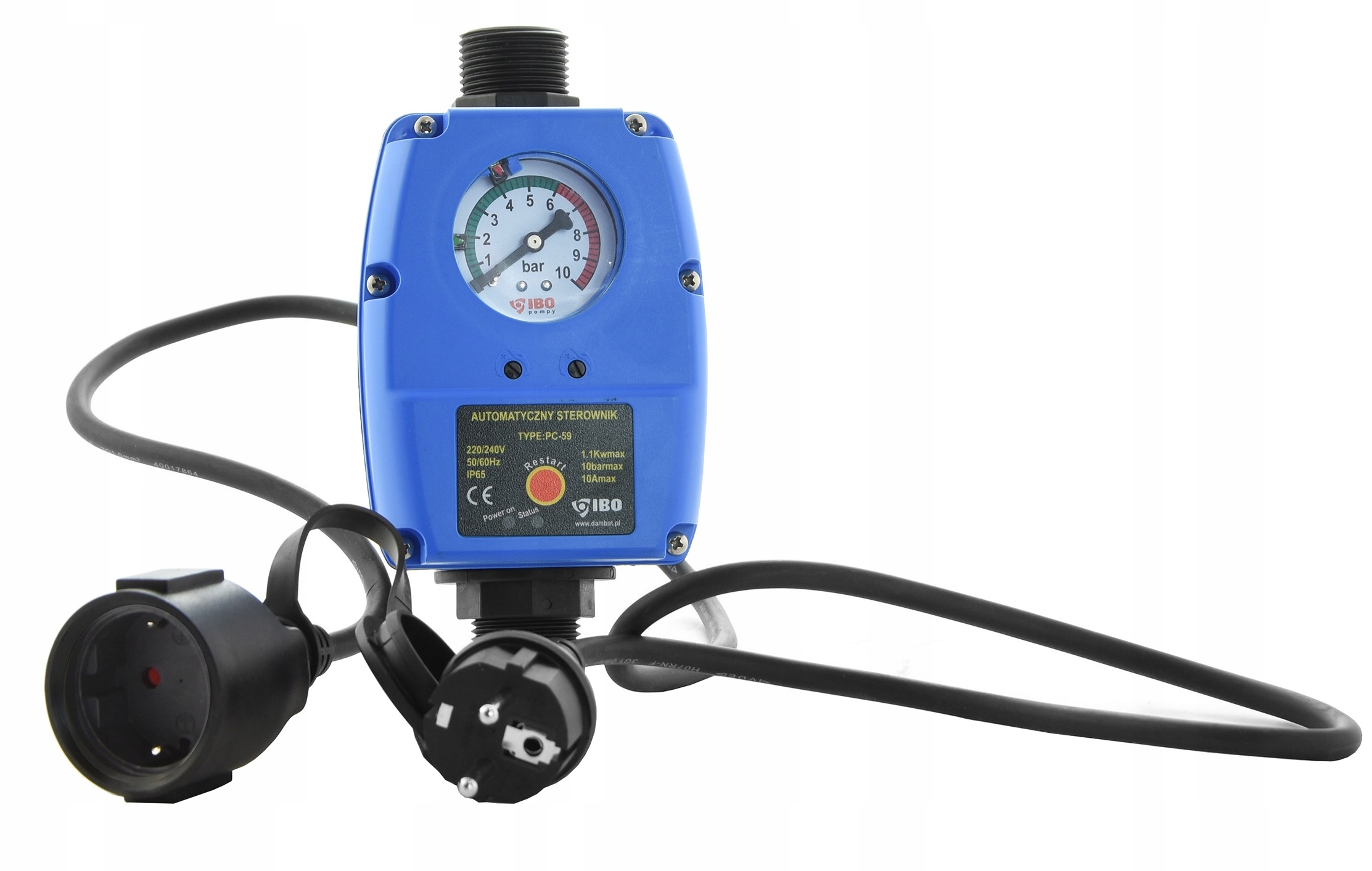 Wyłącznik Ciśnieniowy do Hydroforu pompy IBO PC-59 Kod producenta PC-59