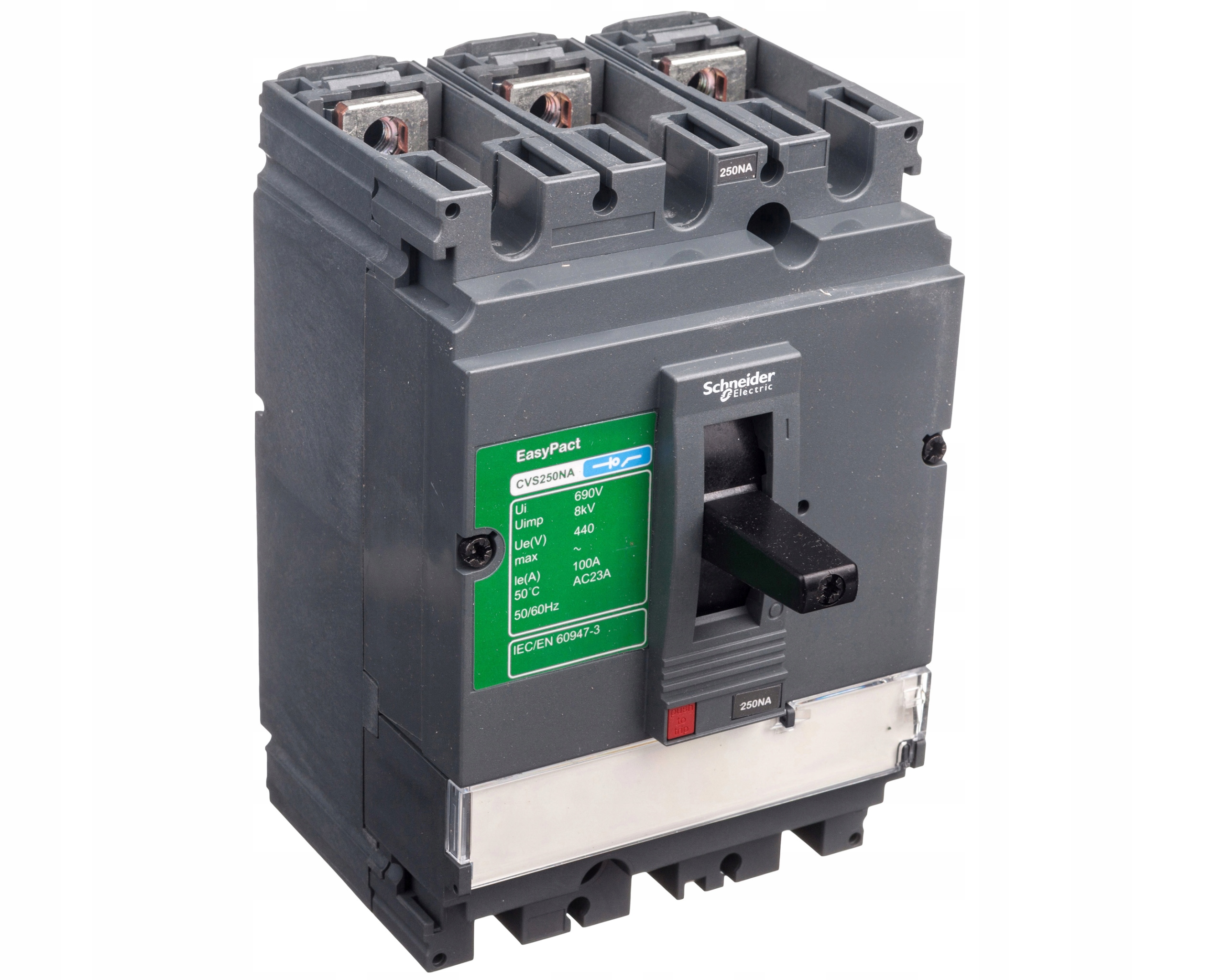 Odpojovač výkonu 250A, 3P Compact Cvs LV525425 Schneider