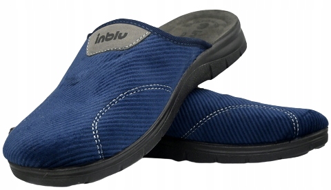 INBLU kapcie męskie obuwie domowe BG 51 granat r.41 Rozmiar 41