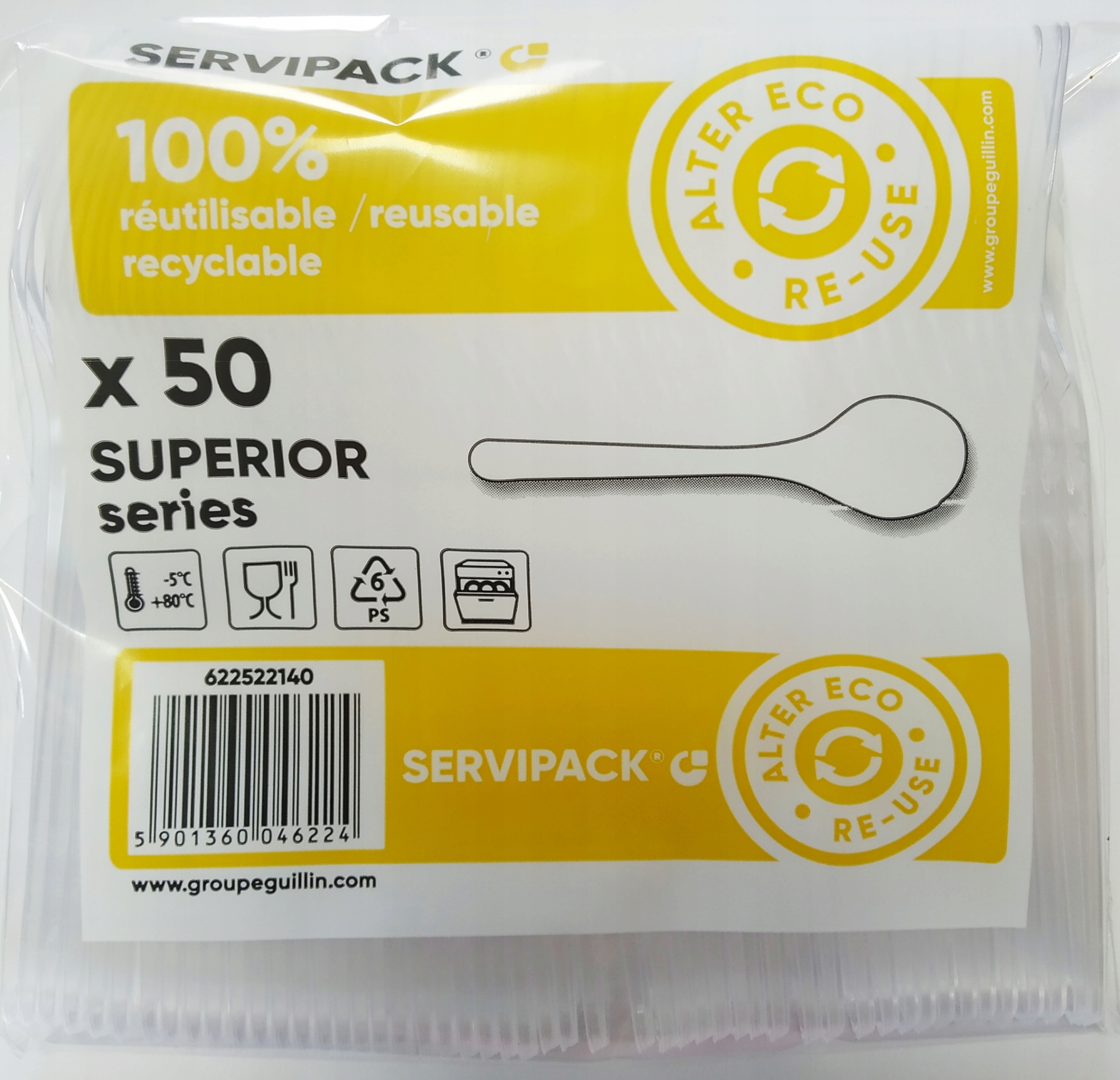 

łyżeczki łyżeczka mała Superior 50szt transparent