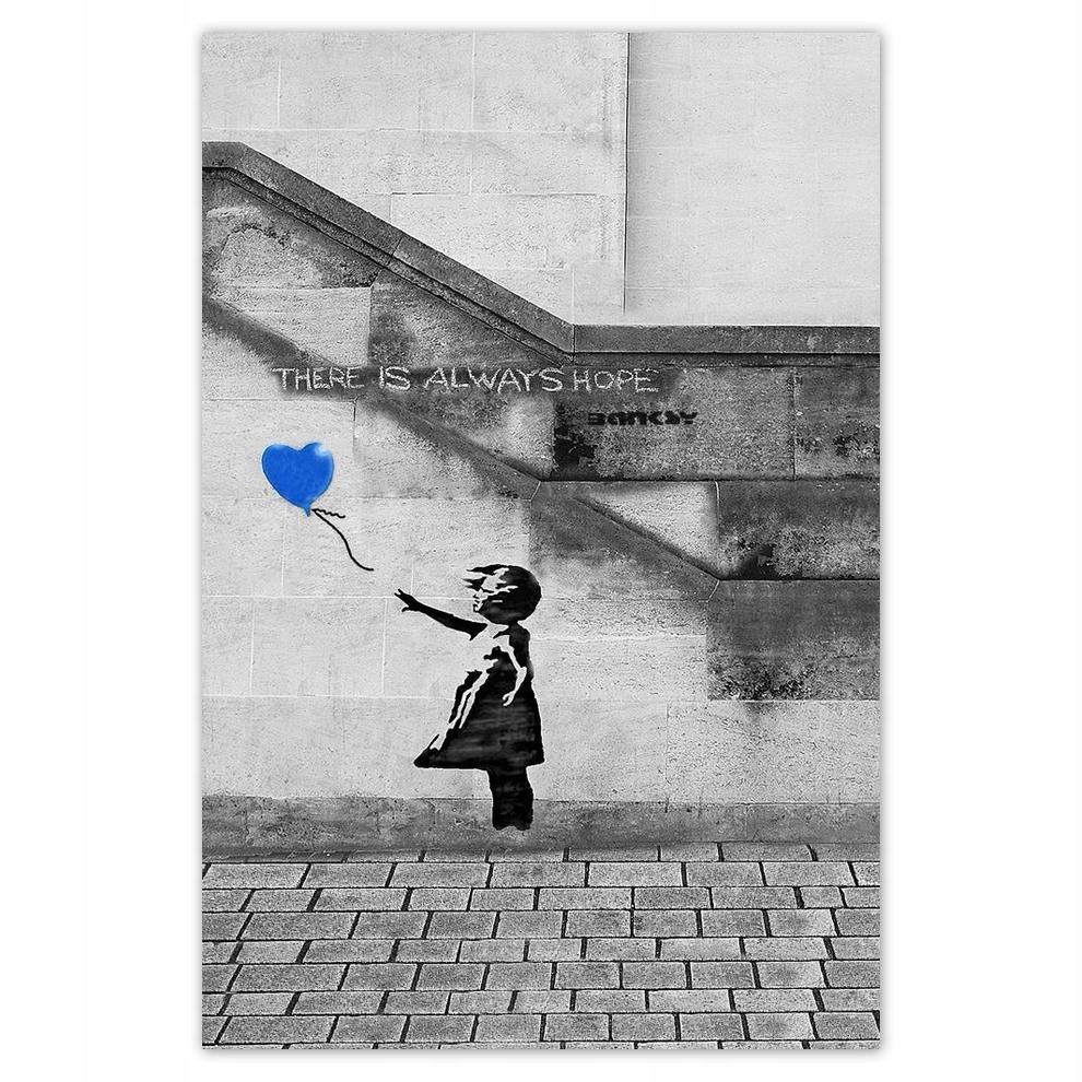 

Plakat 40x60 Banksy Always Hope Mural