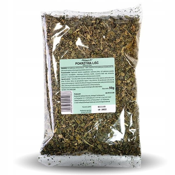 

Herbapol Pokrzywa Liść Oczyszcza Wzmacnia 50 g