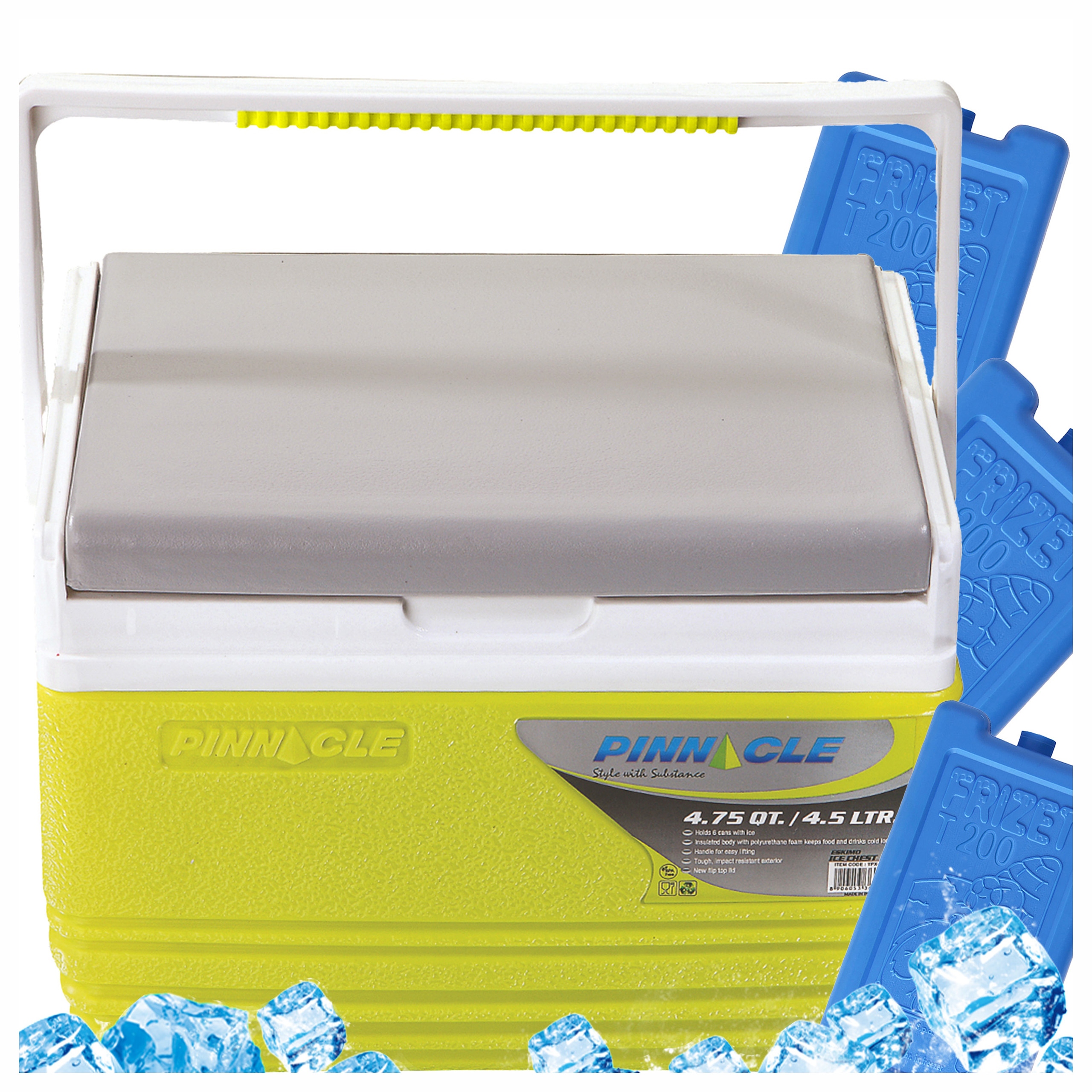 Přenosná lednička Pinnacle Tpx 6006 4,5L zelená 3 náplně 200 Ml Set