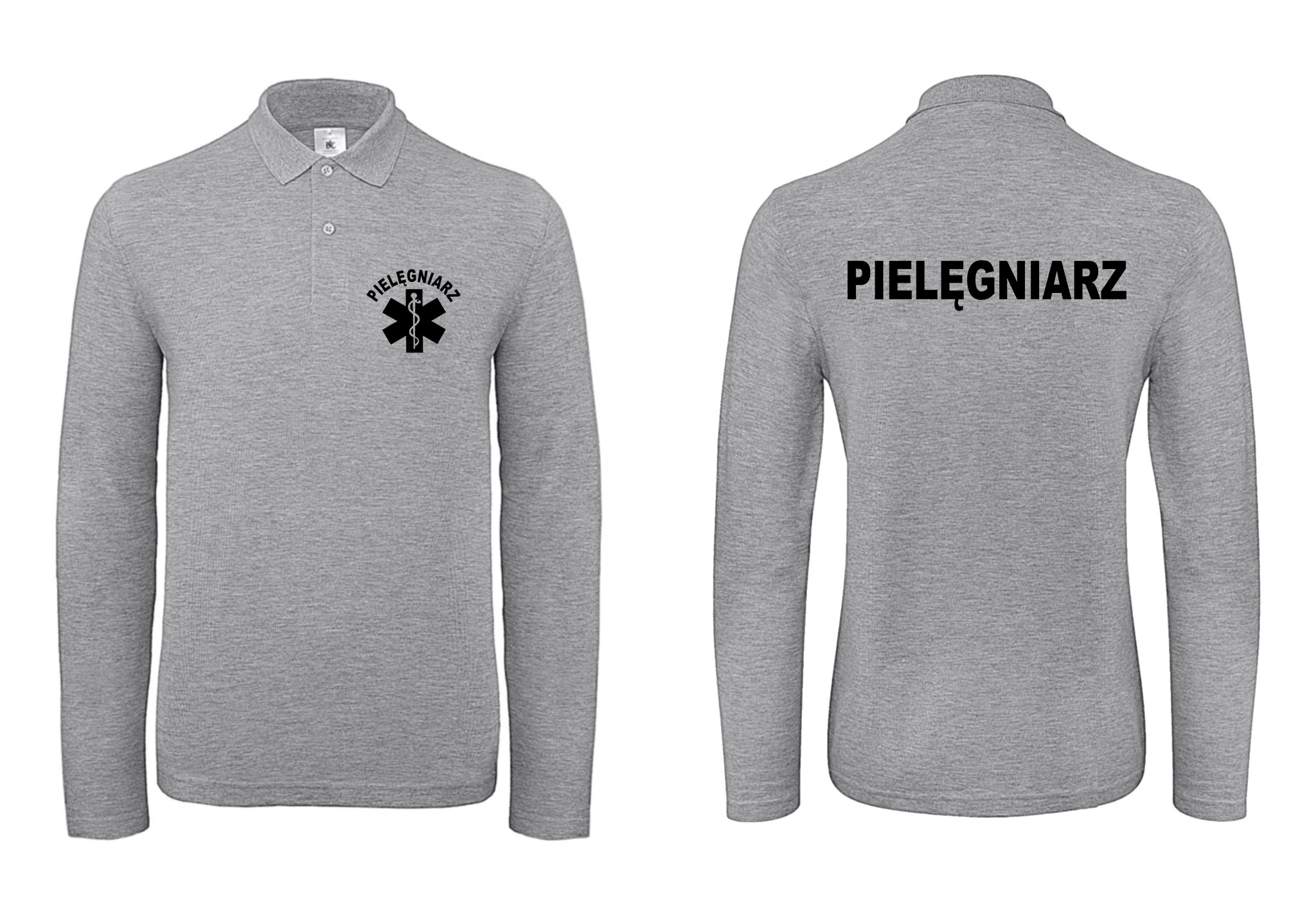 

Polo long Pielęgniarz Haft Eskulap Hgsml