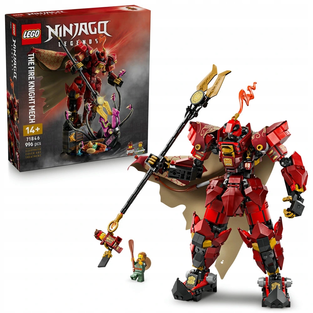 Lego Ninjago 71846 Robot Ohnivého rytíře