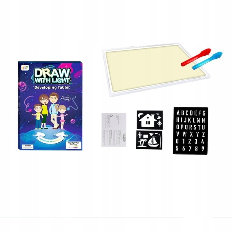 

Magiczna Tablica Długopis Uv Do Malowania Światłem