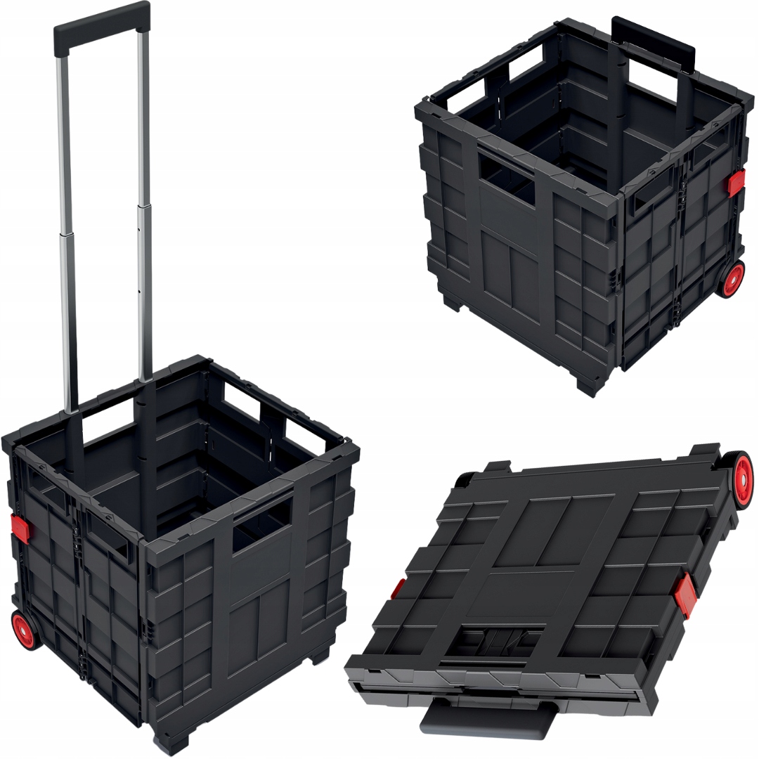 

Wózek transportowy składany zakupowy roboczy 25kg