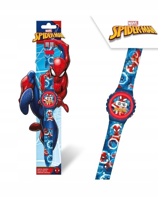 Zegarek cyfrowy - Spiderman