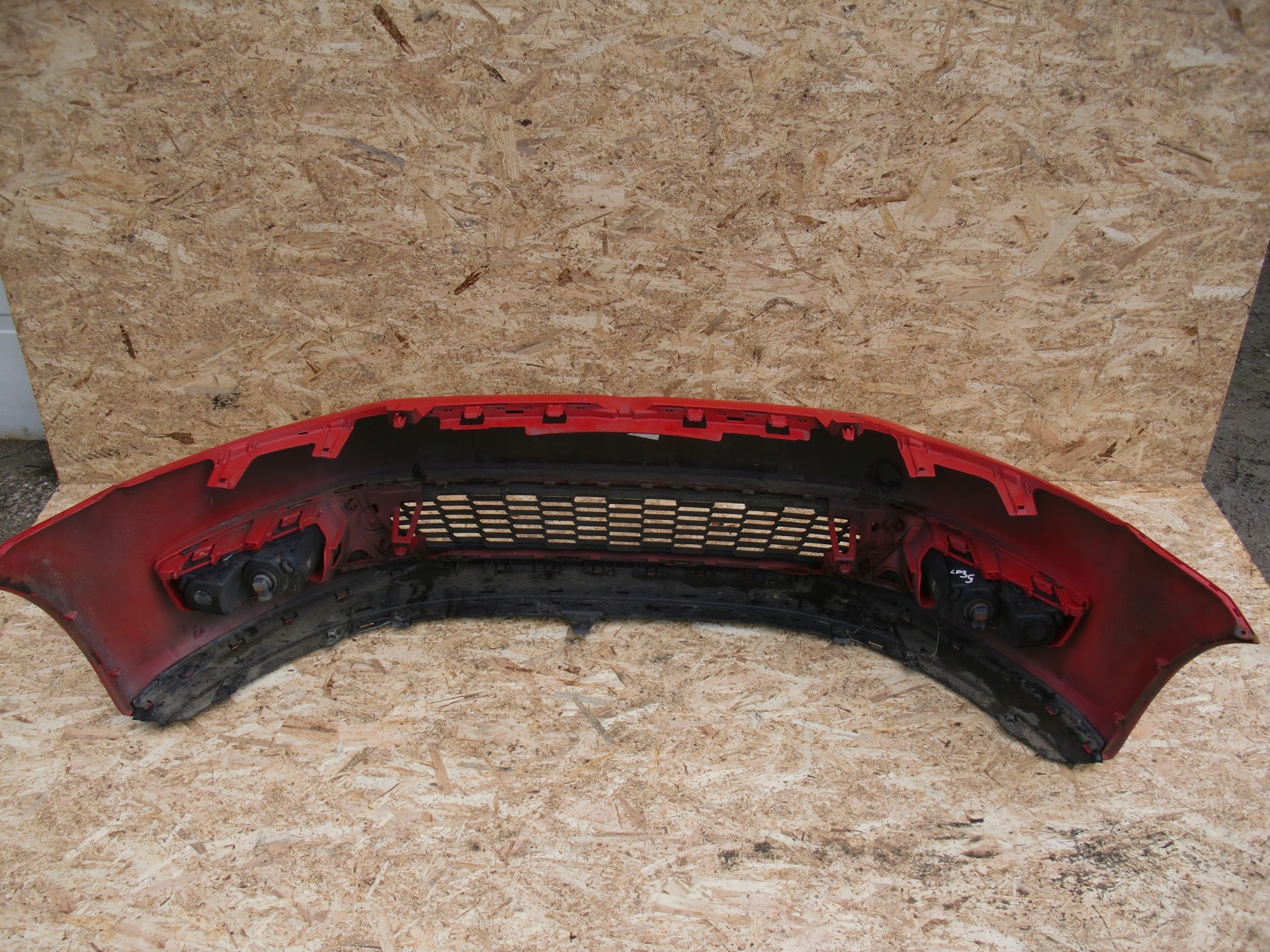 VW POLO V bumper front front red 6R0807221 N2
