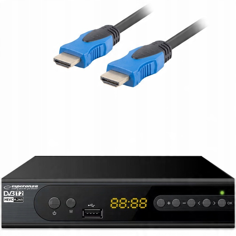

Dekoder Tuner Tv Naziemnej Hd Dvb-t DVB-T2 Hdmi