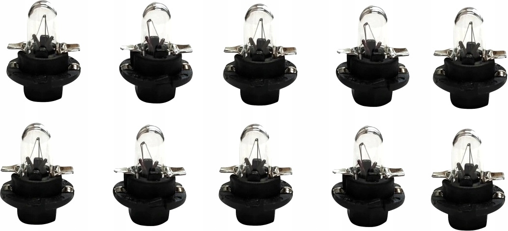 

Żarówka B8.4D R5 T5 1,2W 12V Podświetlenie 10SZTUK